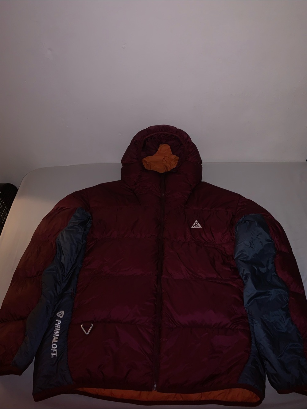 Nike ACG Therma-FIT ADV Lunar Lake Jacket Night Maroon/Deep Jungle Size: Medium